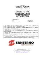 Preview for 1 page of Santerno SINUS PENTA 0007 Manual