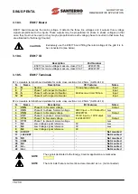 Preview for 78 page of Santerno SINUS PENTA 0007 Manual