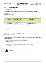 Preview for 120 page of Santerno SINUS PENTA 0007 Manual