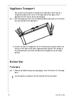 Preview for 8 page of SANTO 3985-7 KG Operating Instructions Manual