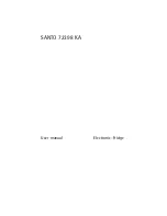 SANTO 72398 KA User Manual предпросмотр