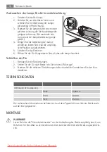 Предварительный просмотр 70 страницы SANTO Z 9 18 02-4i User Manual