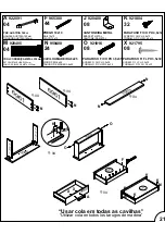 Preview for 21 page of Santos Andirá PENTEADEIRA PLUS 5.5 WARDROBE 154944 Assembling Instructions