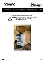 Preview for 21 page of Santos 03700200040024 User And Maintenance Manual