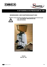 Preview for 61 page of Santos 03700200040024 User And Maintenance Manual