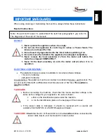 Preview for 4 page of Santos Bar Mixer N33 User And Maintenance Manual