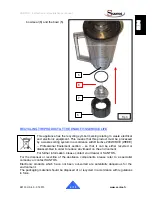 Preview for 6 page of Santos Bar Mixer N33 User And Maintenance Manual