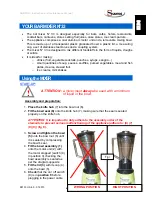 Preview for 7 page of Santos Bar Mixer N33 User And Maintenance Manual