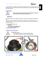 Preview for 9 page of Santos Bar Mixer N33 User And Maintenance Manual