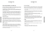 Предварительный просмотр 9 страницы Santos Burgerdevil Instruction Manual