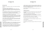 Предварительный просмотр 13 страницы Santos Burgerdevil Instruction Manual