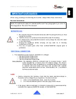 Предварительный просмотр 4 страницы Santos GRATER 2 User And Maintenance Manual