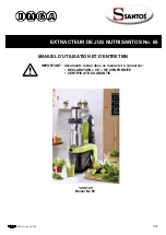 Preview for 38 page of Santos Nutrisantos 65 User And Maintenance Manual