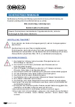 Предварительный просмотр 49 страницы Santos SANTOSAFE 37 User And Maintenance Manual