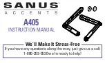 sanus accents A405 Instruction Manual preview