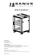 Preview for 1 page of Sanus Systems CFR115 Instruction Manual