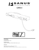 Sanus Systems New Foundations CAPCO1 Instruction Manual preview