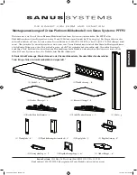 Предварительный просмотр 19 страницы Sanus Systems PFFP2 Assembly Instructions Manual