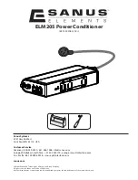 Предварительный просмотр 1 страницы Sanus Systems Sanus Elements ELM205 Instruction Manual