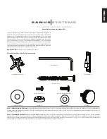 Предварительный просмотр 3 страницы Sanus Systems VisionMount VM1 Assembly Instructions Manual