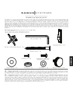 Предварительный просмотр 13 страницы Sanus Systems VisionMount VM1 Assembly Instructions Manual