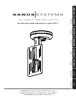 Sanus Systems VMUC1 Assembly Instructions Manual preview