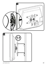 Предварительный просмотр 21 страницы Sanus VisionMount VST15 Manual