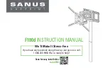 Preview for 1 page of SANUS VuePoint F180d Instruction Manual