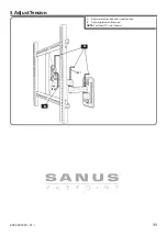 Предварительный просмотр 11 страницы SANUS VuePoint F215B Instruction Manual