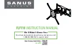 Preview for 1 page of SANUS VuePoint FLF118 Instruction Manual