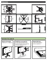 Preview for 3 page of SANUS VuePoint FMF418KIT Instruction Manual