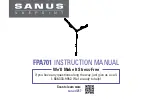 SANUS VuePoint FPA701 Instruction Manual preview