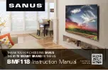 Preview for 1 page of Sanus BMF118 Instruction Manual