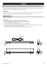 Preview for 3 page of Sanus CALW01 Instruction Manual