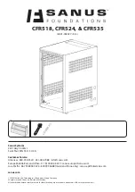 Sanus CFR518 Quick Start Manual preview