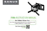 Sanus F180c Instruction Manual preview