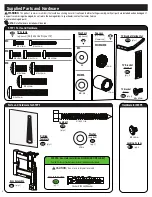 Предварительный просмотр 4 страницы Sanus FMF319-B2 Instruction Manual