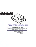 Sanus FPA203 Instruction Manual предпросмотр