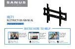 Sanus HLT1 Instruction Manual preview