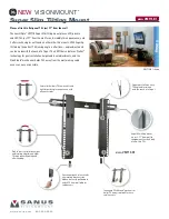 Sanus New VisionMount VMT15 Brochure & Specs preview