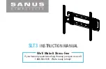 Sanus SLT3 Instruction Manual предпросмотр