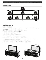 Предварительный просмотр 2 страницы Sanus Trillium 63 Instruction Manual