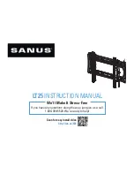 Sanus VisionMount LT25 Instruction Manual preview