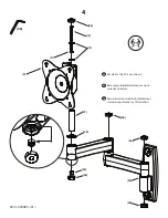 Предварительный просмотр 9 страницы Sanus Visionmount MF209 Instructions Manual