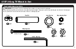 Предварительный просмотр 13 страницы Sanus VSF415 Instruction Manual