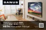 Sanus VST4 Instruction Manual preview