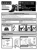 Предварительный просмотр 1 страницы Sanus WSEPM21 Instruction Manual