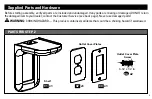 Предварительный просмотр 3 страницы Sanus WSOS1 Instruction Manual