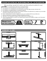 Preview for 2 page of Sanus WSSATM1 Instruction Manual