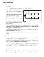 Preview for 2 page of Sanuvox S1000FX-GX Installer'S Instructions